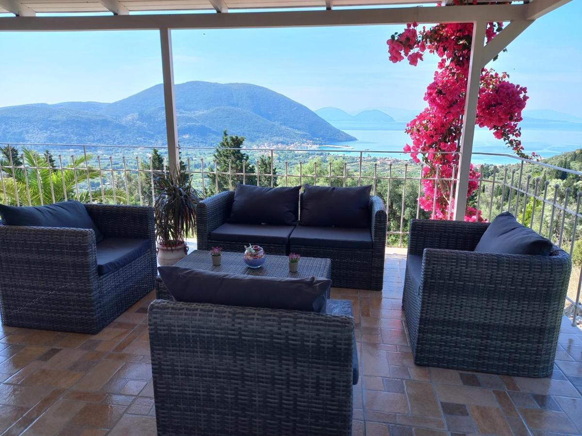 Vasiliki View Villa Agios Petros  ภายนอก รูปภาพ