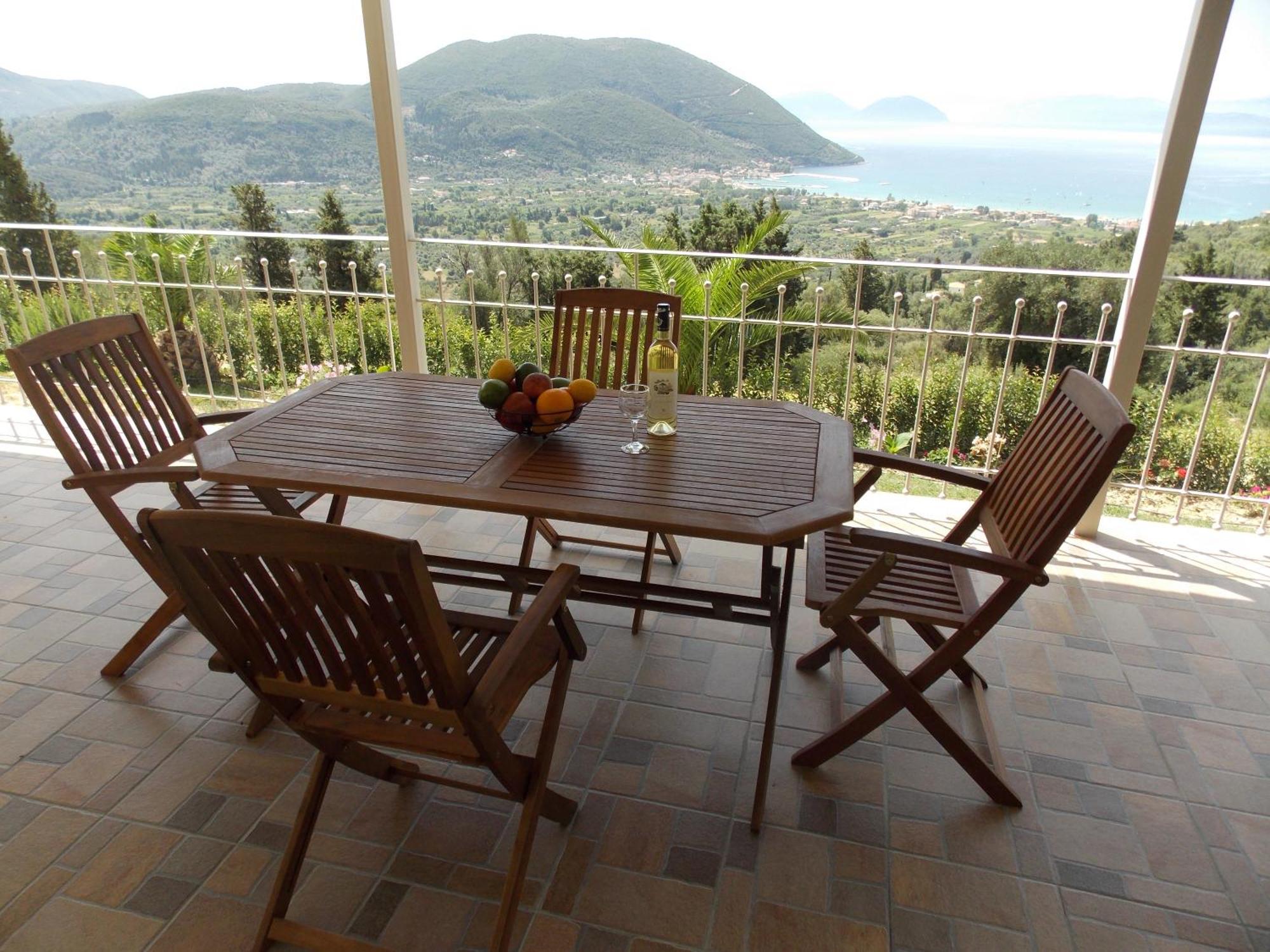 Vasiliki View Villa Agios Petros  ภายนอก รูปภาพ