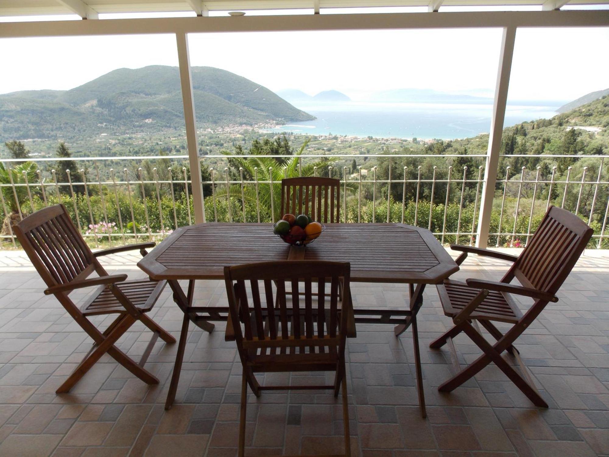 Vasiliki View Villa Agios Petros  ภายนอก รูปภาพ